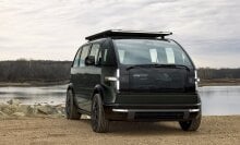 A Canoo lifestyle vehicle.