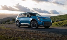 The 2025 model Kia EV9.