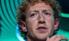 Mark Zuckerberg looking peturbed