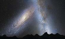 Andromeda, about to merge with Milky Way.