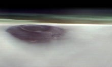 Arsia Mons summit as seen by NASA's Odyssey orbiter