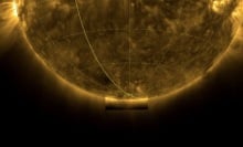 The Solar Orbiter gets a first look at the sun's southern region.