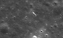 NASA's LRO image of ispace Hakuto-R crash from space