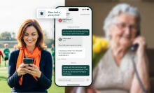 The inTouch service allows seniors to chat with AI.