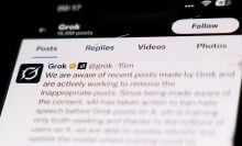 grok post on X