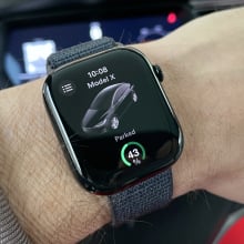 Apple Watch Tesla app