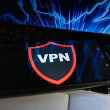 VPN service on mobile device