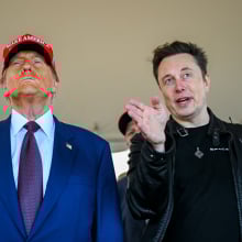 Elon Musk and Donald Trump