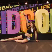 Rachel Pizzolato attends VidCon 2024