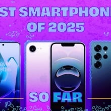 A graphic showing multiple phones, including the OnePlus 13 and iPhone 16e