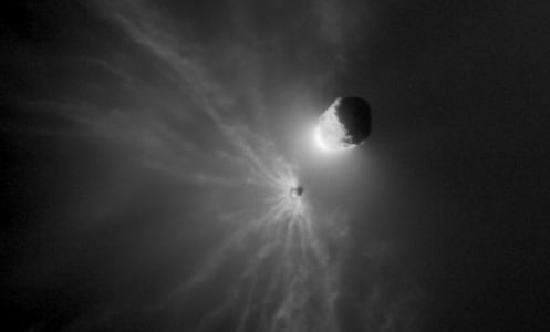 LICIACube taking photos of DART's impact on Dimorphos
