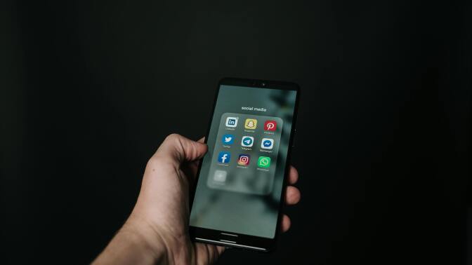 Phone in hand