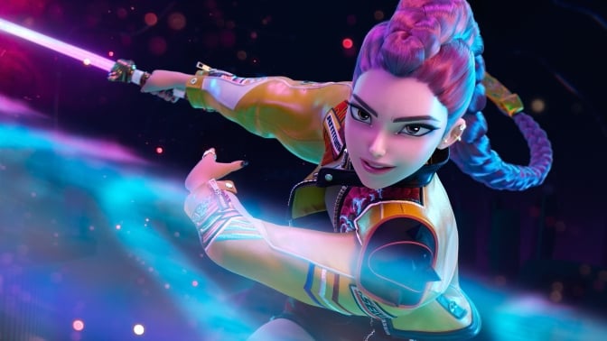 Rumi in "K-pop Demon Hunters"