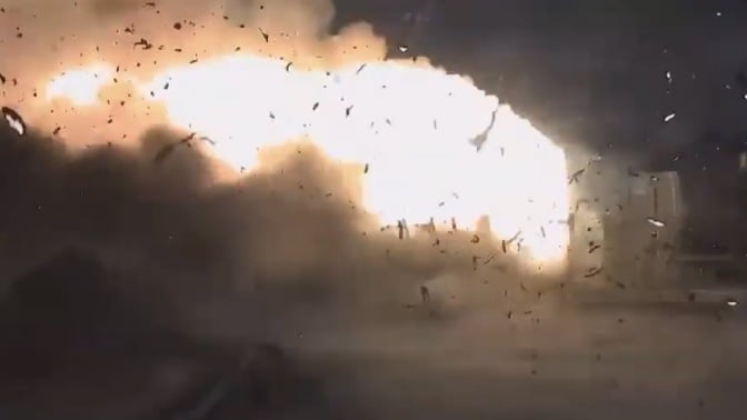 Artemis solid rocket motor test anomaly