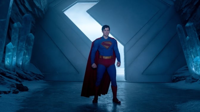 David Corenswet in "Superman."