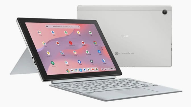 ASUS Chromebook CM30 (2024) Detachable Touchscreen 8GB RAM 128GB eMMC (Open Box)