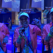 Ronica Rupan at VidCon 2025's Meta Night Out