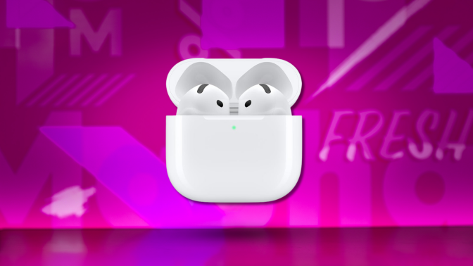 Apple AirPods 4 with ANC in case